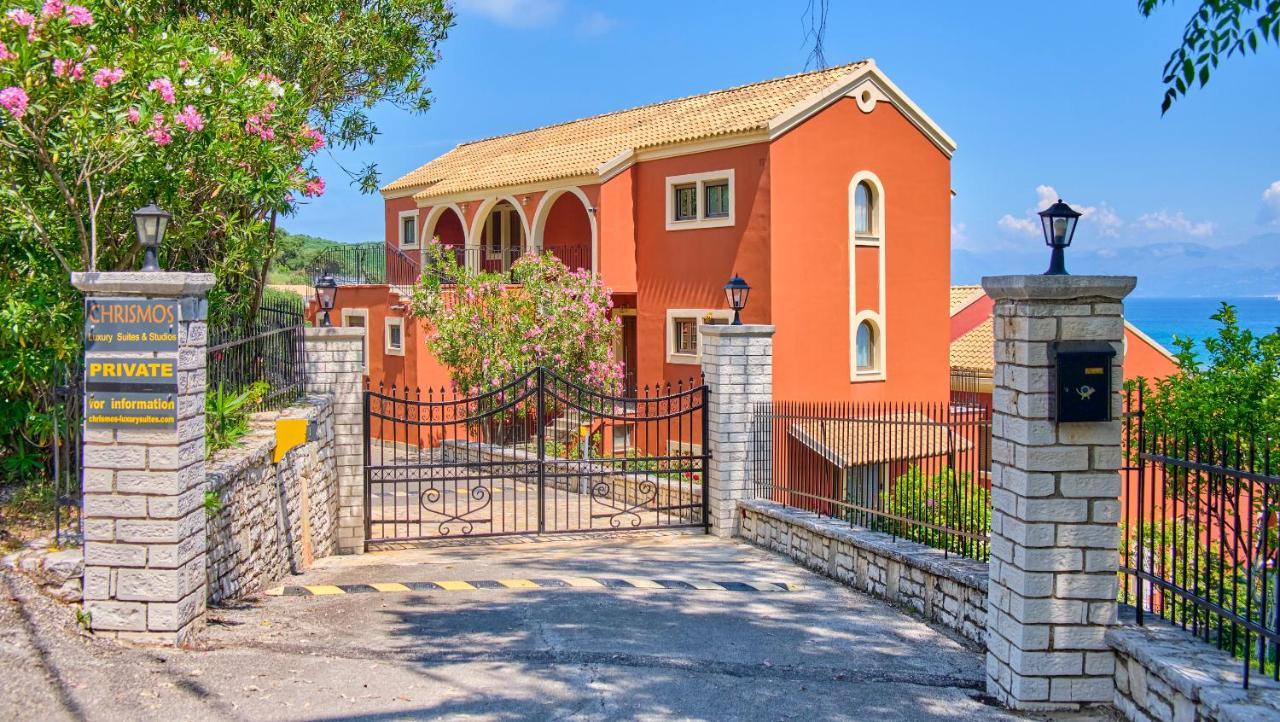 Chrismos Luxury Suites Apraos Corfu Exterior photo