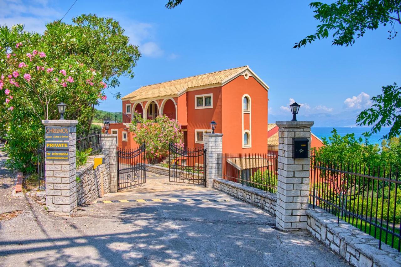Chrismos Luxury Suites Apraos Corfu Exterior photo